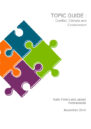 Front cover with drawing of coloured jigsaw puzzle pieces.