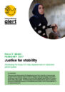 Front cover with photo of a woman and small child looking anxious