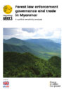 Front cover with photo of forests and mountains