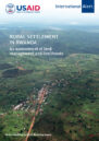 Front cover showing aerial view of a rural settlement