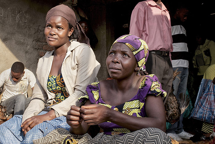 Cross-border woman traders in DRC