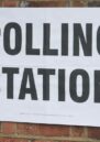 Photo of a women at a polling station in the UK