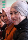 Young people take part in a training about human rights in Kyrgyzstan