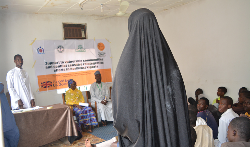 A conflict-sensitivity workshop in Nigeria.