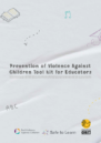 The cover of the educator's toolkit, mimicking a piece of paper with doodles on it.
