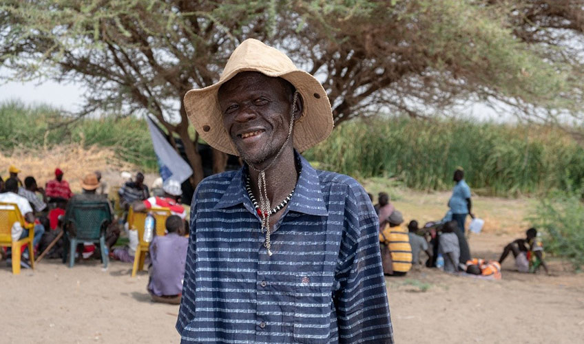 Philemon Ekaale, a fisherman from Todonyang