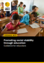 Cover Image of the Guidance notes, showing students in a class room in Lebanon