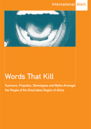 Front cover image of the Words that kill report