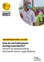 How do we build peace during a pandemic