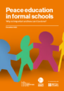 Front cover showing a drawing of paper chain people.