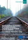 Front cover with photo of railway line through trees