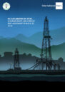 Front cover with photo of an oil rig