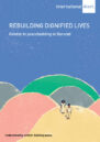 Front cover, with a drawing of a small man and woman in a landscape.