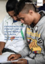 Front cover showing two young men reading together.