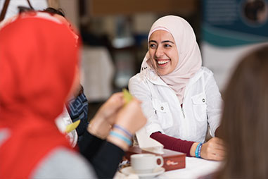 International Alert's Aswat Faeela project closing event photo by Zita Luiten