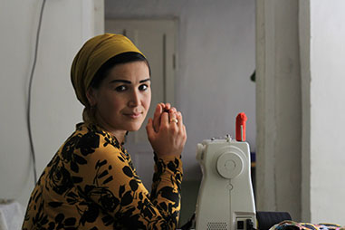 Tajikistan Living with dignity 'Zindagii Shoista' project. Ghusar Village. Photo by Aziz Satorri