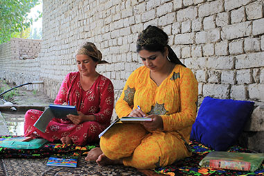 Tajikistan Living with dignity 'Zindagii Shoista' project. Istiqlol Village. Photo by Aziz Satorri