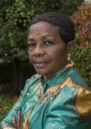 A Congolese woman with an earring