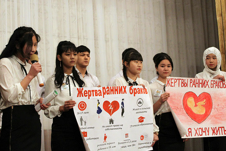 Kyrgyzstan preventing early marriages project
